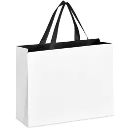 Altitude Galleria Midi Paper Gift Bag Black